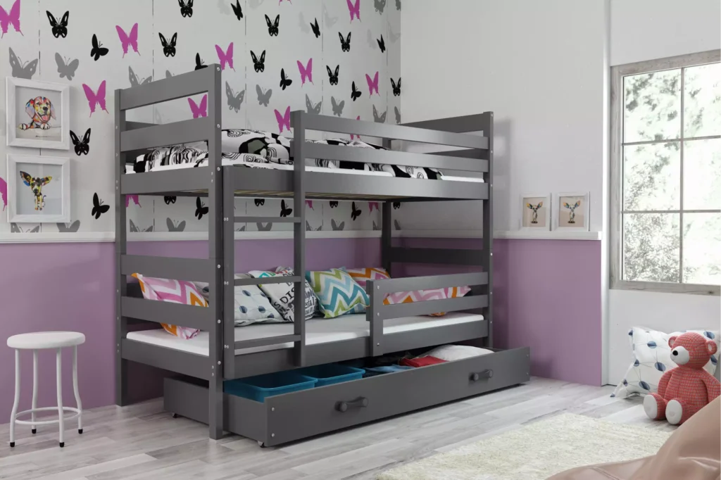 łóżko dziecięce piętrowe 80x190